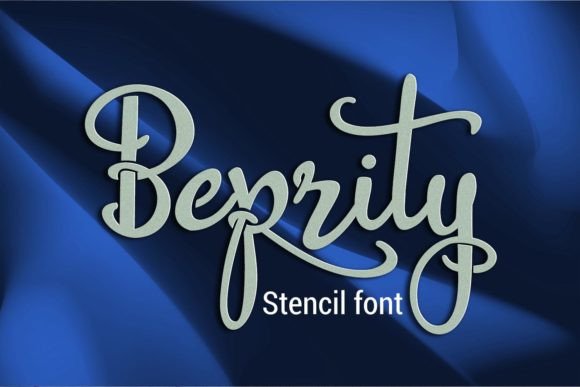 Beprity Stencil: Elevate Your Design with Artistic Script