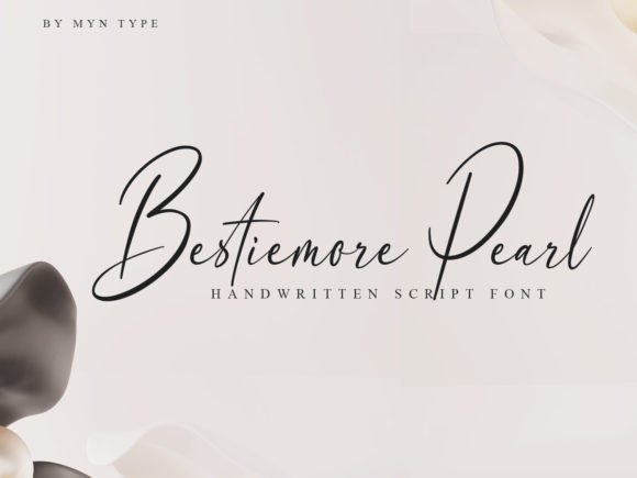Bestiemore Pearl: A Classy Script for Modern Branding