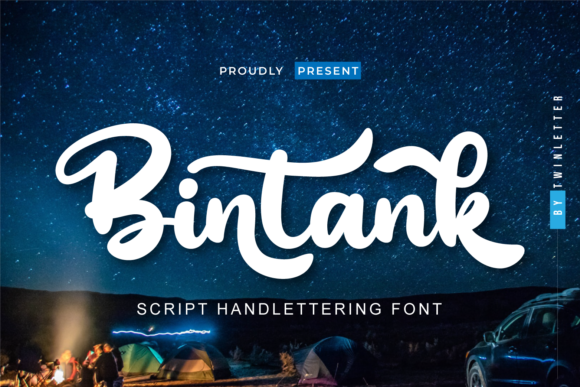Bintank: The Playful Script Font for Elegant Design