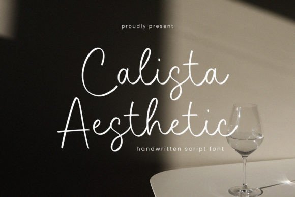Calistha Aesthetic: The Handwritten Script for Modern Branding