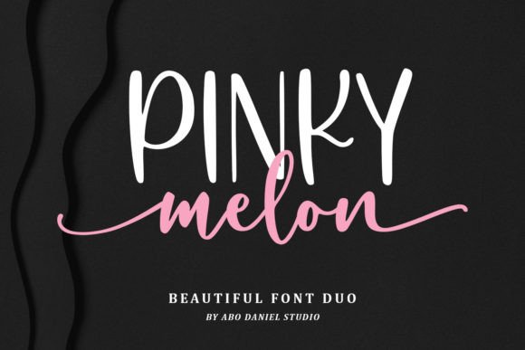 Discover the Elegance of the Pinky Melon Font Pairing