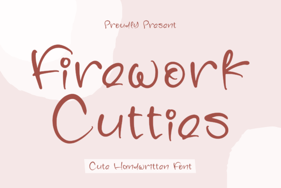 Firework Cutties: The Handwritten Font for Charming Design
