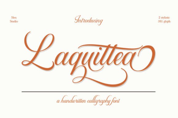 Laquittea: Elevating Modern Design with Elegant Typography