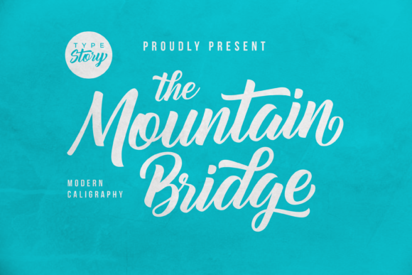 Mountain Bridge: A Handcrafted Script Font for Modern Designers