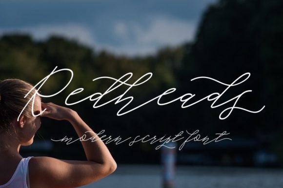 Redheads Script: Elevating Modern Design with Elegant Calligraphy