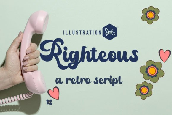 Righteous: Elevating Modern Design with a Retro Script