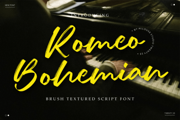 Romeo Bohemian: Elevating Design with Artisan Typography