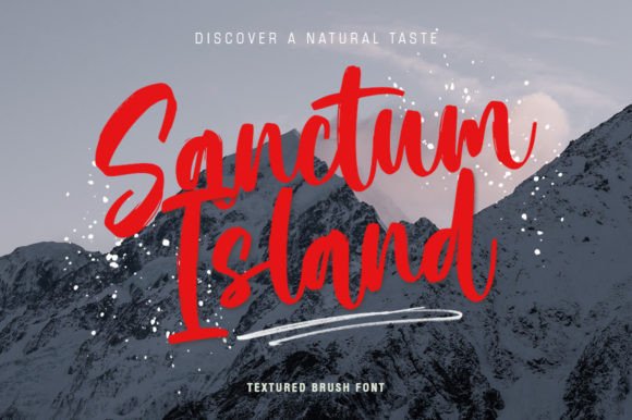 Sanctum Island: A Script Font for Enigmatic Design