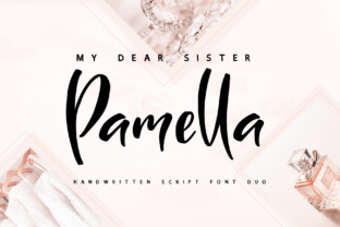 Sister Pamella: A Font Duo for Modern Design Projects