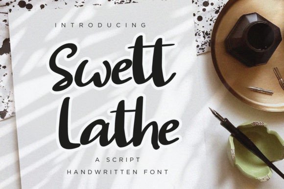 Swett Lathe: Elevating Design with Modern Script Elegance