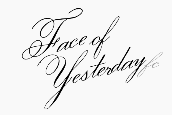 Timeless Typography: The Allure of Face of Yesterday
