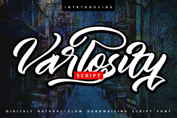 Varlosity: The Brush Font Elevating Modern Design